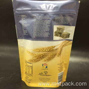 1KG Plastic Doy Pack With Zipper For Flour